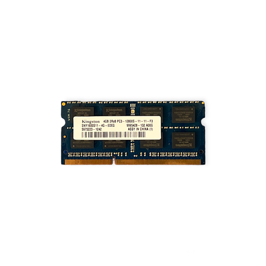 Memória Ram SODIMM Kingston DDR3 4GB 12800S SNY1600S11-4G-EDEG