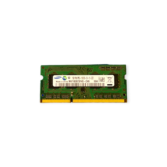 Memória Ram SO-DIMM Samsung DDR3 1GB 10600S M471B2873FHS-CH9