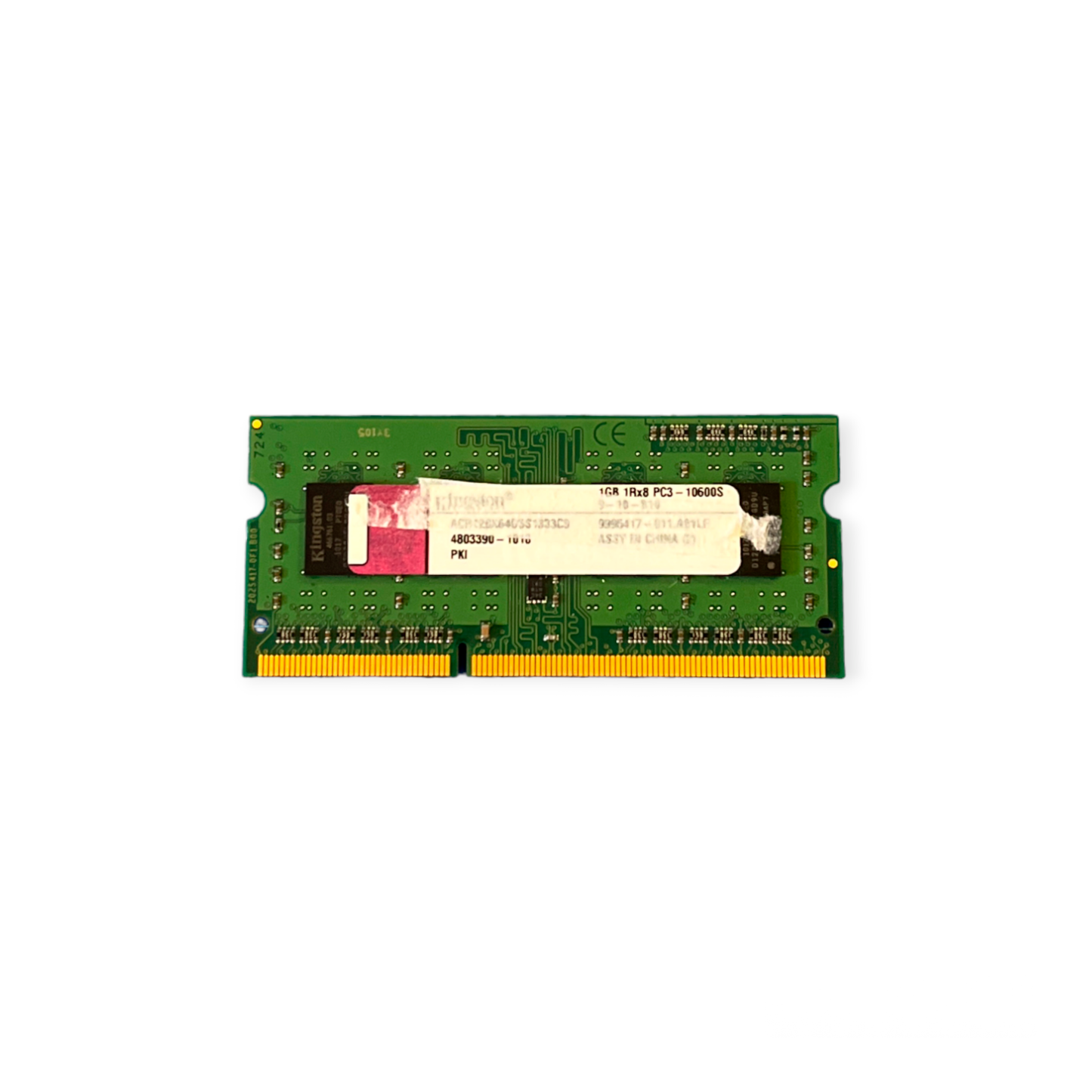 Memória Ram SO-DIMM Kingston DDR3 1GB 10600S 9995417-011