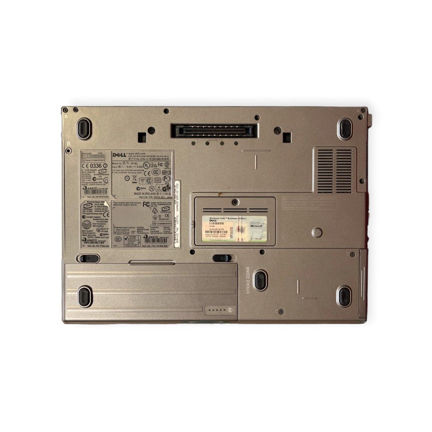 Portátil Dell Latitude D630 Core 2 Duo T7700 4GB Ram 80GB HDD Win 10 | Estado: Muito Bom