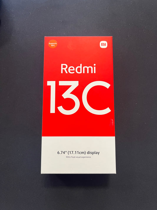 Xiaomi Redmi 13C 6.74'' 4/128GB Midnight Black | Estado: Novo