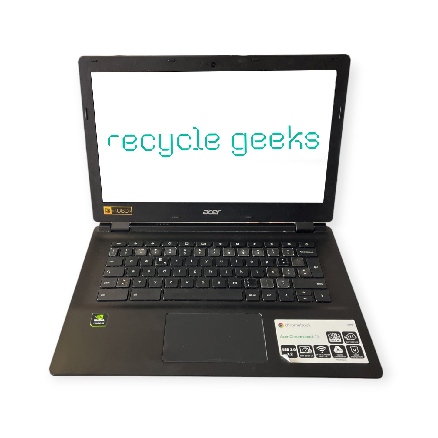 Acer Chromebook 13 C810-T7FP NVIDIA Tegra K1 (13.3") Full HD 4 GB Ram 16 GB Flash ChromeOS | Estado: Satisfatório (risco ou mancha no ecrã)