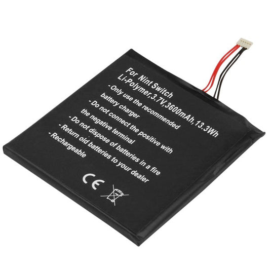 Bateria genérica para Nintendo Switch - 3600mAh / 3.7V / 13.3Wh / Li-polymer