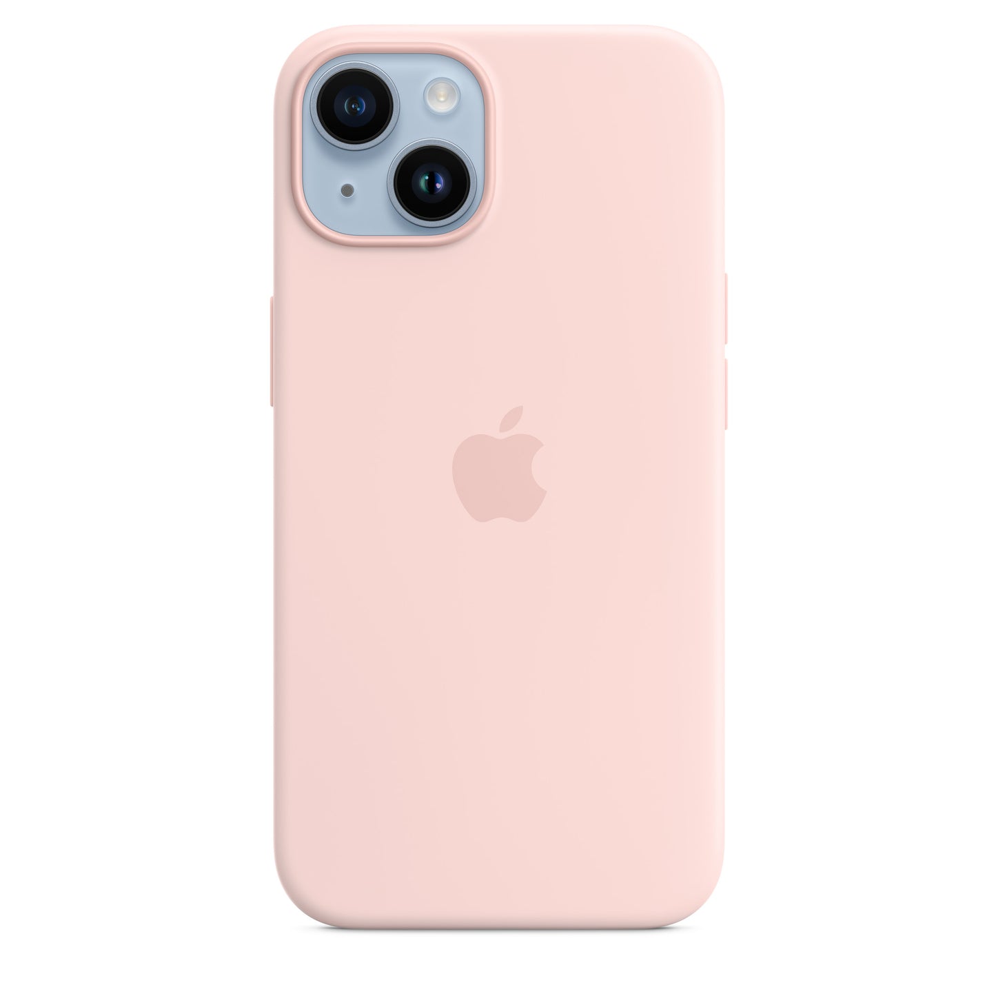 Capa Silicone MagSafe iPhone 14 - Rosa giz Original