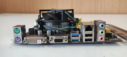 Motherboard Asus H81M-R + Intel i3-4170 + 8GB Ram | Estado: Muito Bom - B