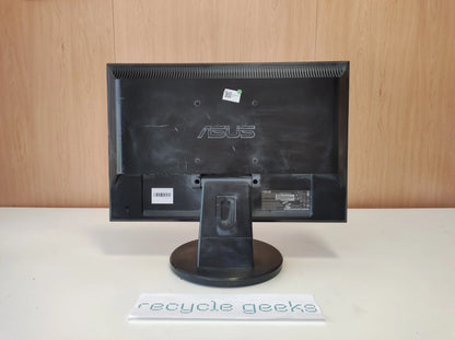 ASUS VW195S monitor de ecrã 48,3 cm (19") 1440 x 900 pixels Preto