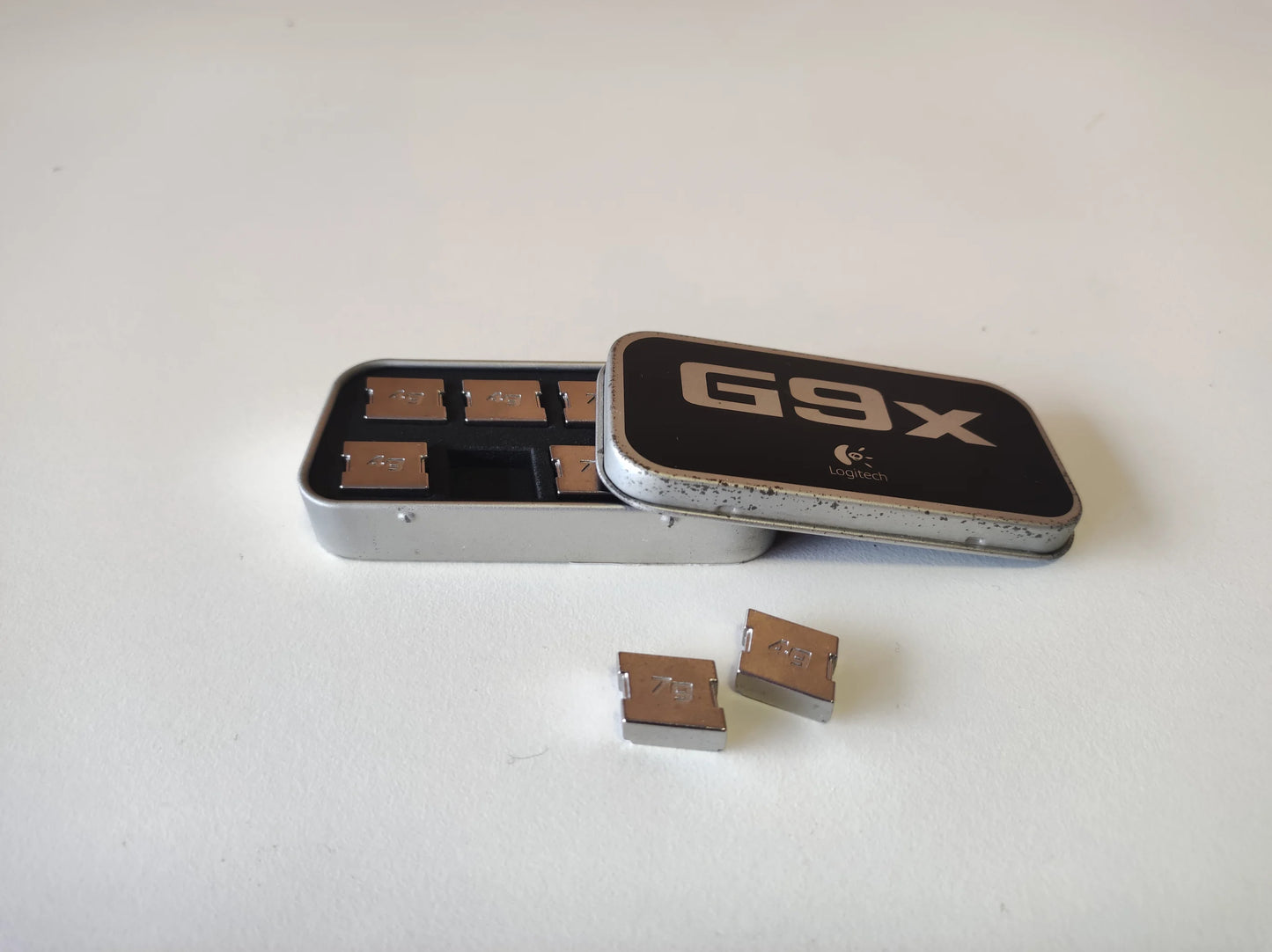 Conjunto de pesos para Rato G9X Logitech