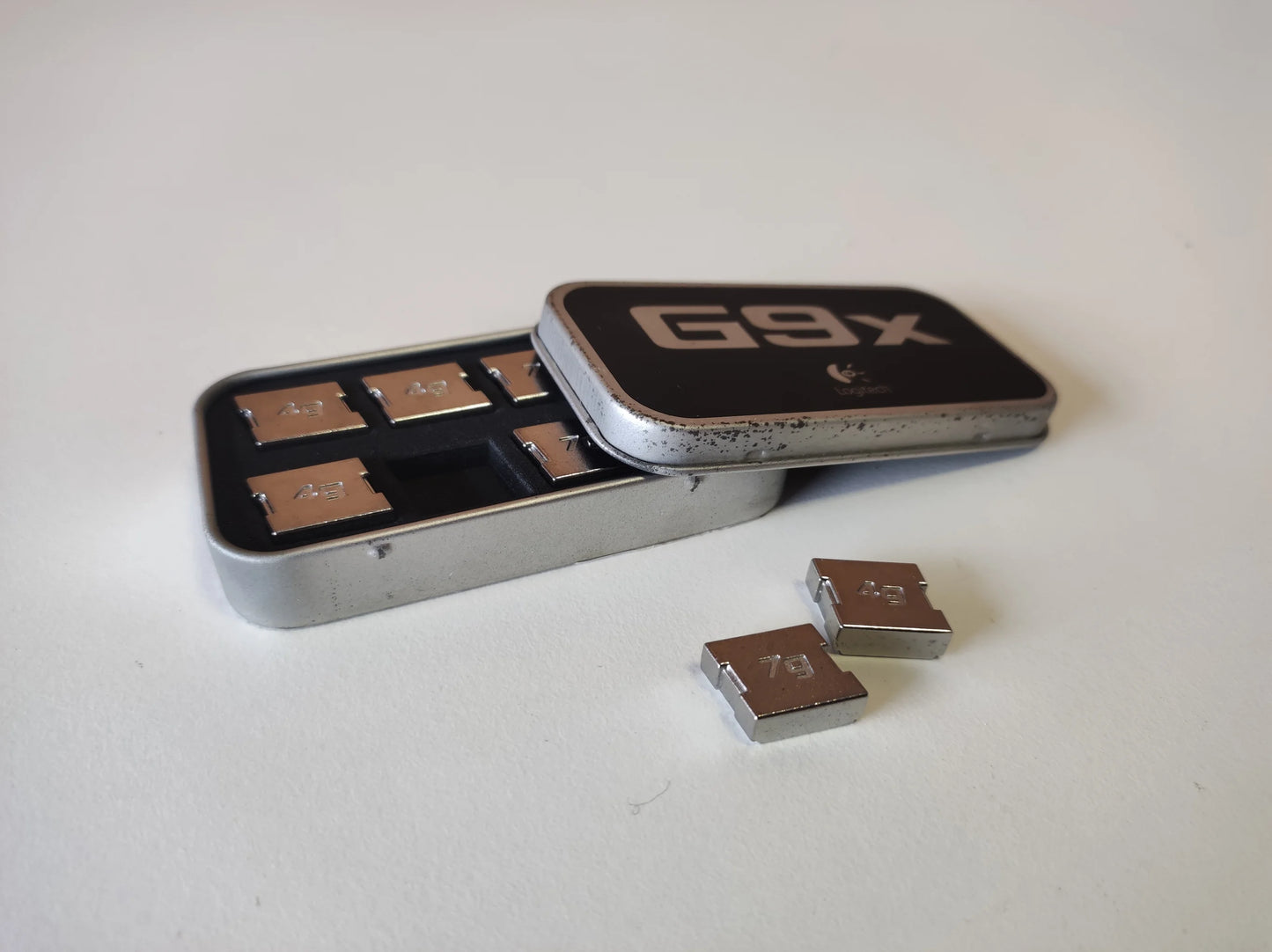 Conjunto de pesos para Rato G9X Logitech