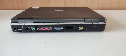 HP compaq nx9010 P4 2,8-GHz 2 x 256 Mb/40 Gb 15-inch TFT XGA
dvd/cd-rw ATI M Radeon modem WXP Pro 38.1 cm (15") 0.5 GB
DDR-SDRAM AMD Radeon IGP 345M