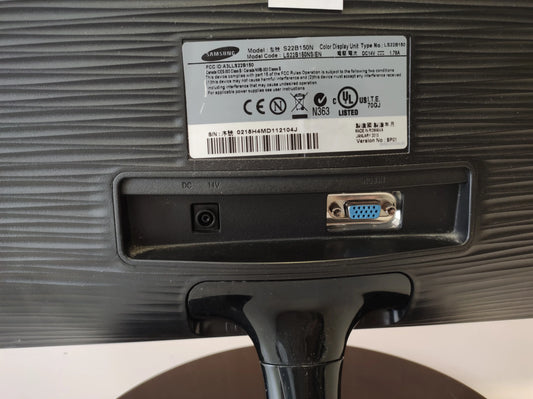 Monitor Samsung S22B150N Estado: Muito Bom - B