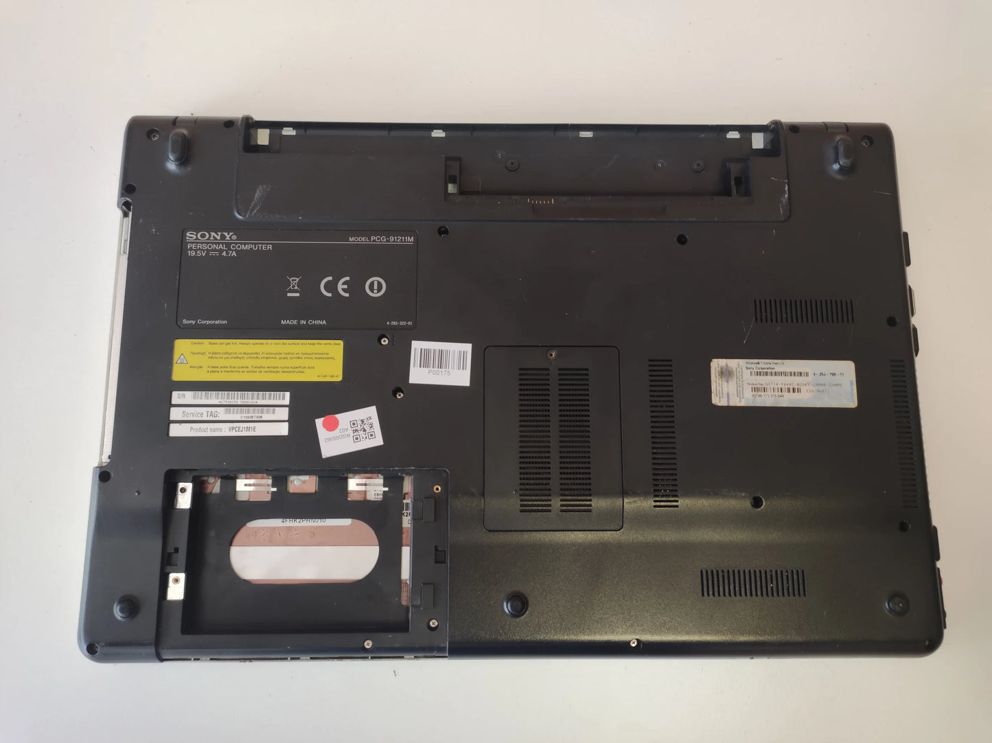 Portátil HP ELITEBOOK 8440p I5 DDR3 Teclado PT Portugal Estado: Para peças - F