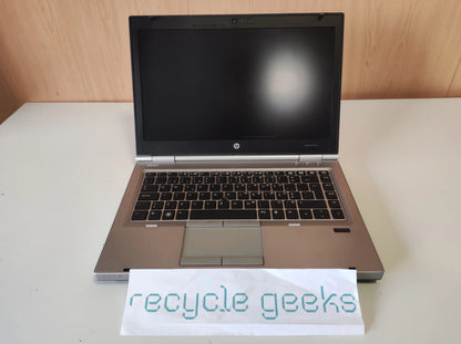 Notebook HP ELITEBOOK 8470p Intel core i7-3520M 4GB RAM DDR3 320GB HDD Keyboard PT Portugal Status: Fair - C