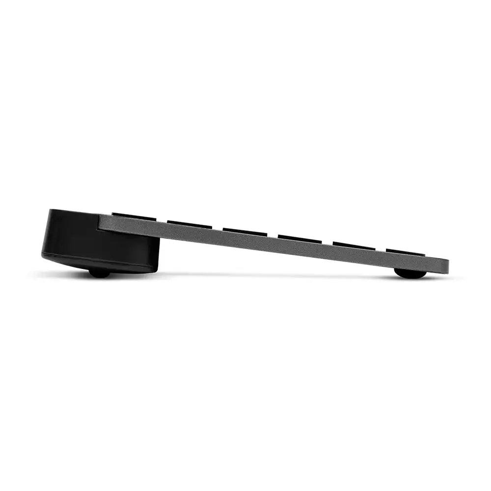 Teclado Offy Flexi Mini Wireless RF 2.4GHz + Bluetooth 5.1 Multi-Device PT Cinzento