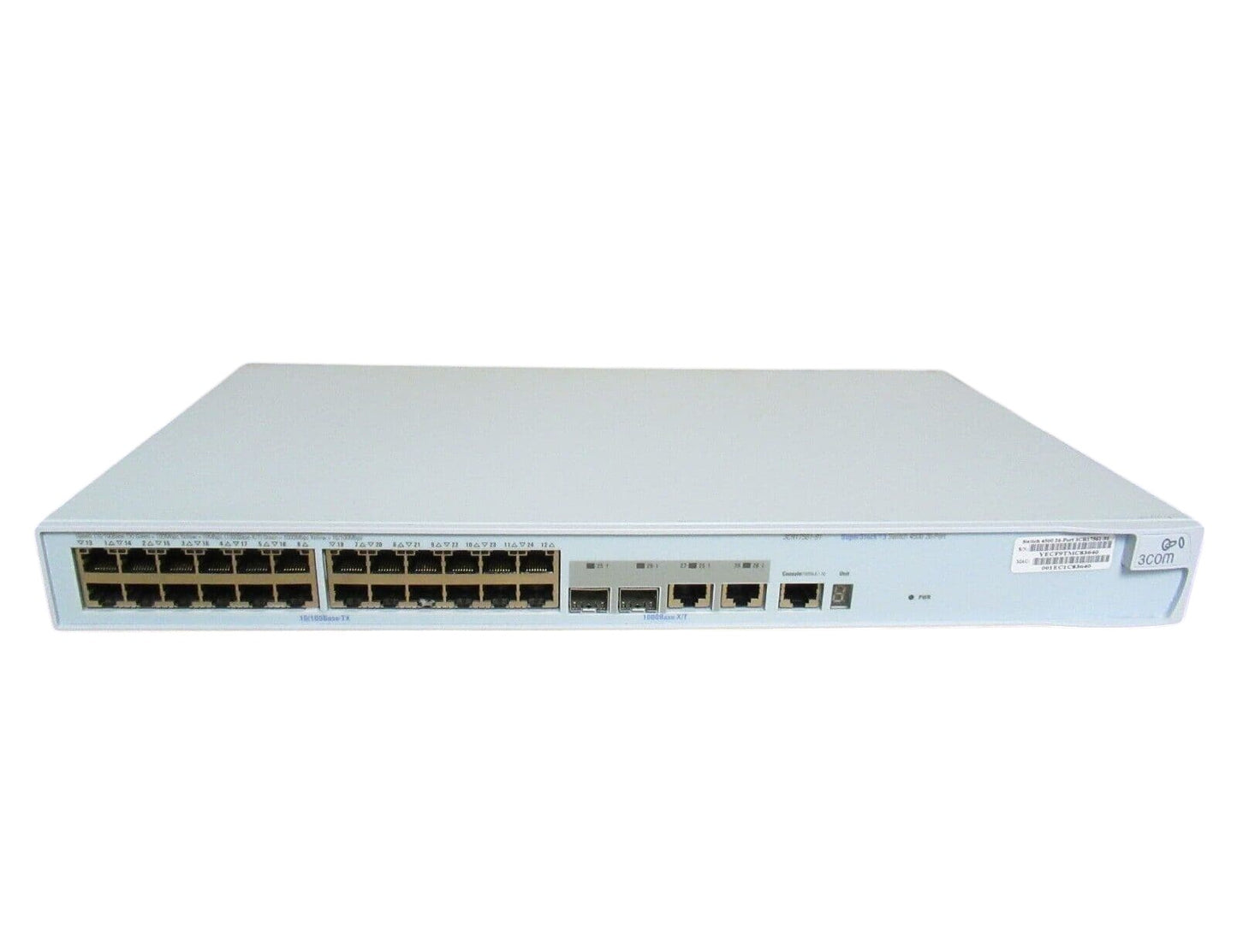 3Com SuperStack PWR Switch 4500, 26 Port 3CR17561-91 | Estado: Muito Bom