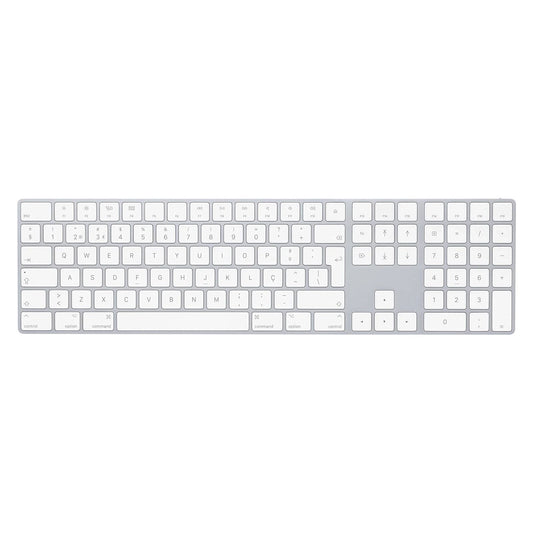 Apple Magic Keyboard with Numeric Keypad A1843 MQ052PO/A PT-PT (white) — Grade A