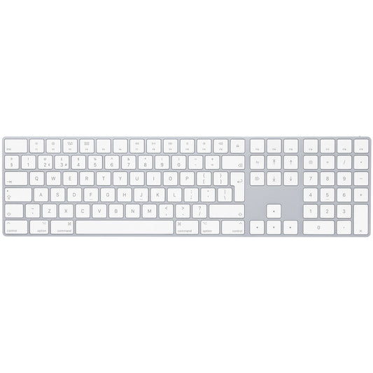 Apple Magic Keyboard with Numeric Keypad A1843 MQ052B/A UK (white) — Grade N