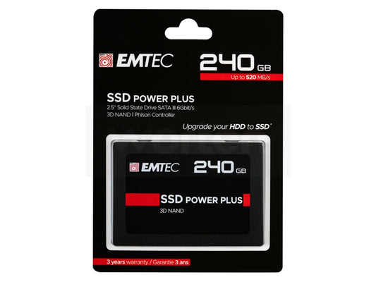 Disco SSD 2,5’’ EMTEC X150 240GB Power Plus