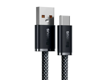 CABO BASEUS DYNAMIC SERIES FAST CHARGING DATA CABLE USB TO TYPE-C 100W 1M SLATE GRAY
