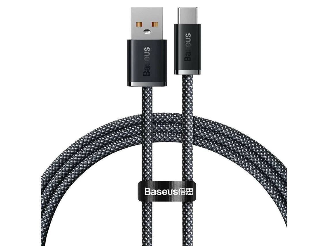 CABO BASEUS DYNAMIC SERIES FAST CHARGING DATA CABLE USB TO TYPE-C 100W 1M SLATE GRAY