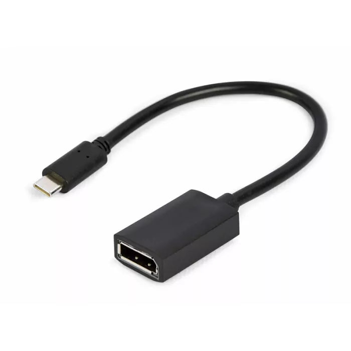 Adaptador Gembird USB-C para DisplayPort 4K 60Hz 15cm Preto