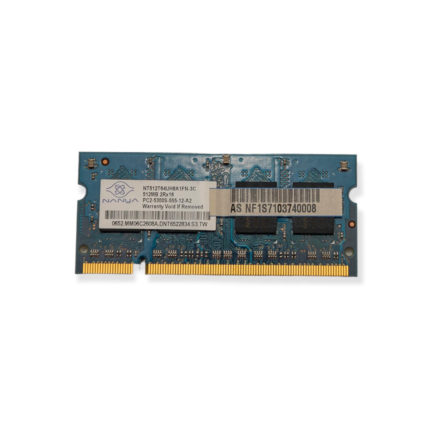 Memória Ram Nanya DDR2 512MB 5300S NT512T64UH8A1FN-3C