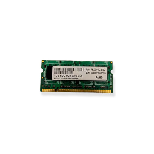 Memória Ram SODIMM RoHS DDR2 1GB 5300 76.0305G.B29