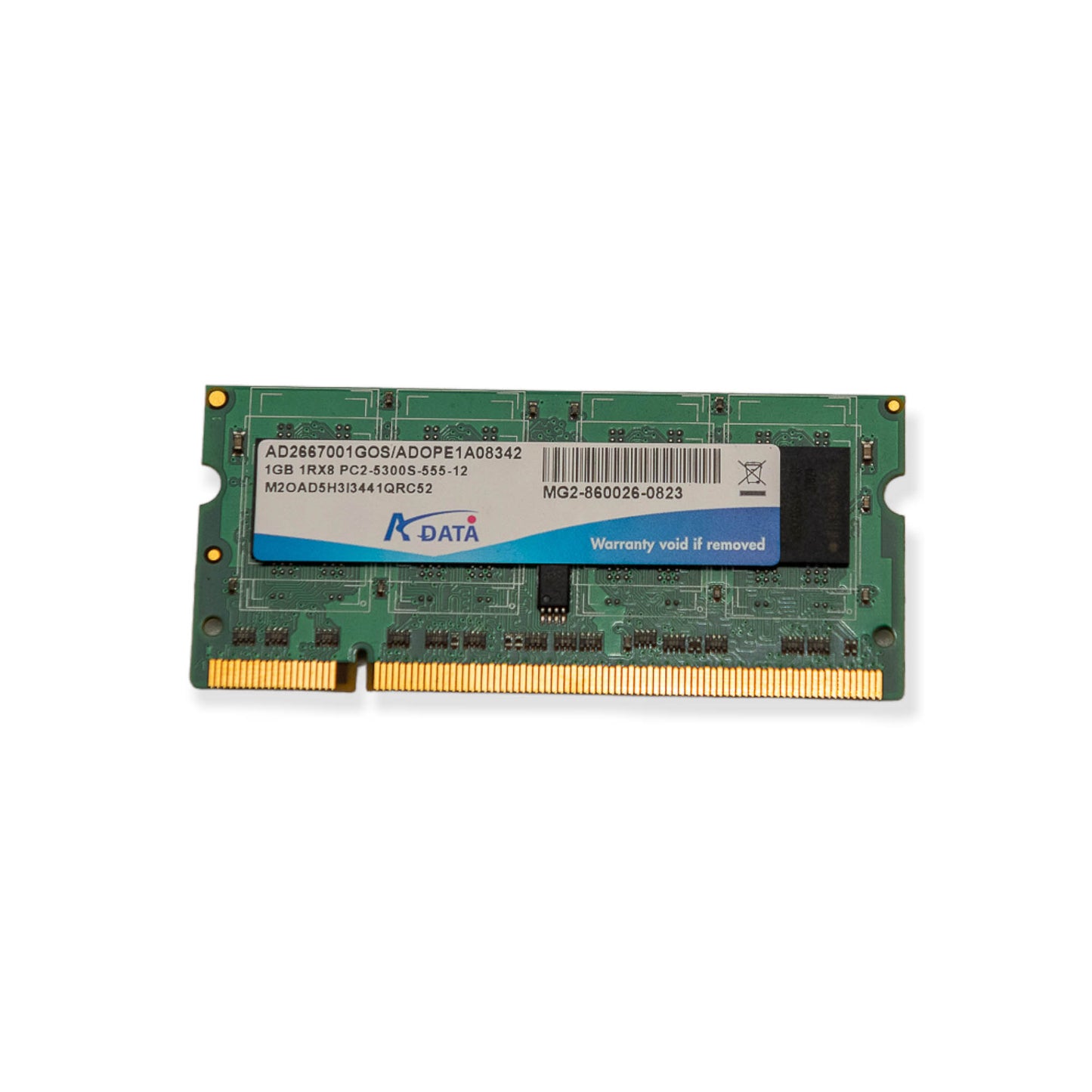 Memória Ram ADATA DDR2 1GB 5300S AD2667001GOS/ADOPE1A08342