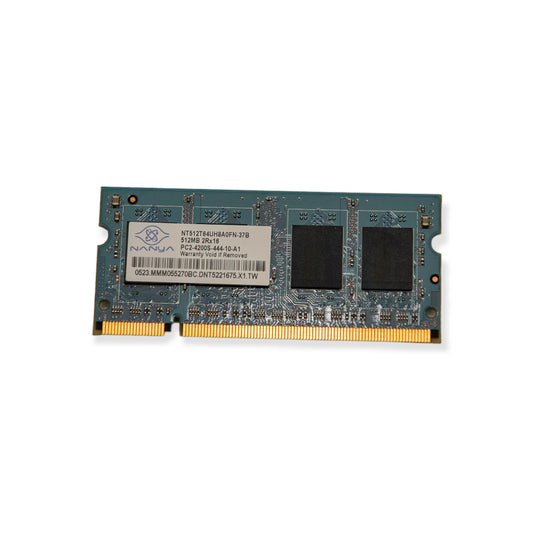 Memória Ram Nanya DDR2 512MB 4200S NT512T64UH8A0FN-37B