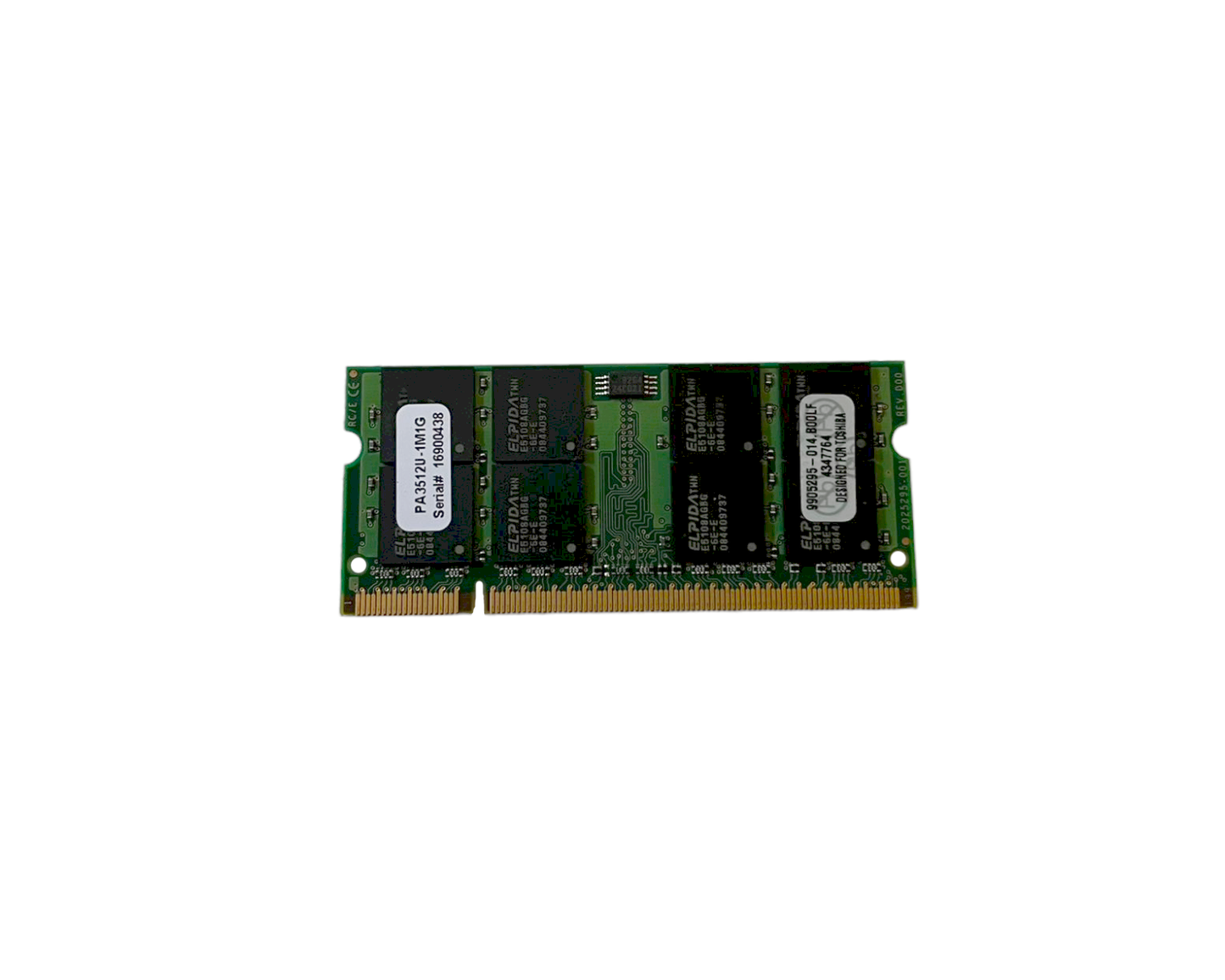 Memória Ram SODIMM NETRAM DDR2 1GB PA3512U-1M1G