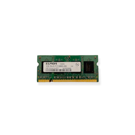 Memória Ram SODIMM ELPIDA DDR2 1GB 6400S EBE11UE6ACUA-8G-E