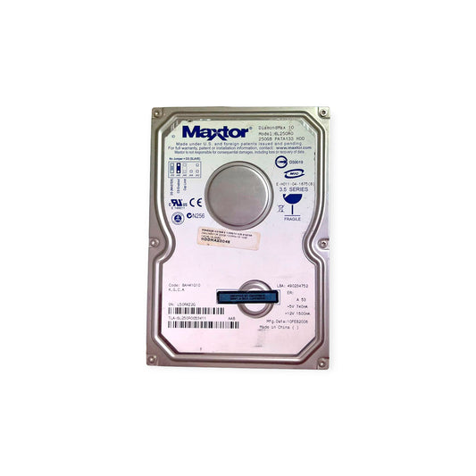 Disco Rígido IDE 3,5'' Maxtor Diamond Max 6L250R0 Pata133