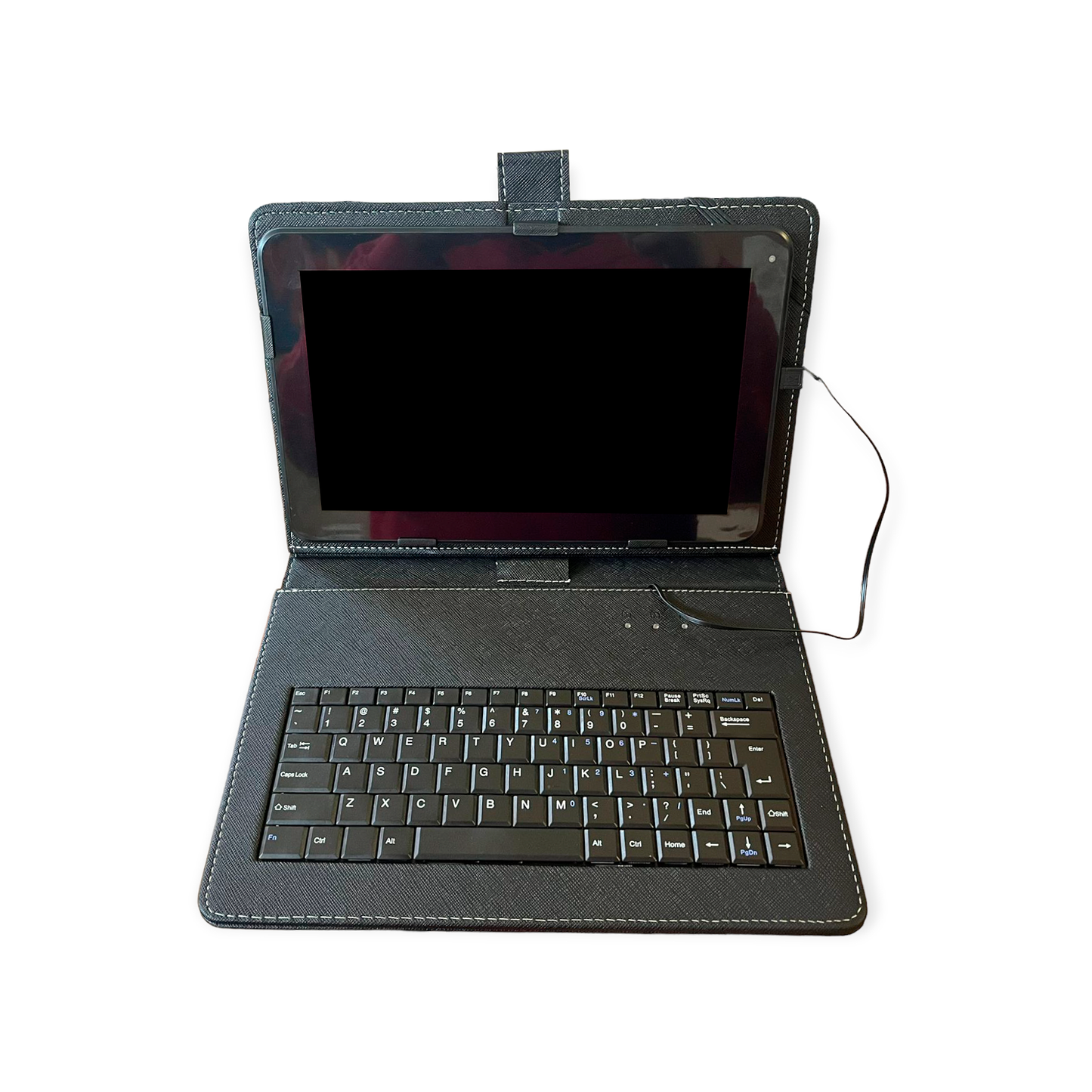 Tablet Iropro Quad Core A64 1GB 16GB Android 5.1.1 com teclado e capa