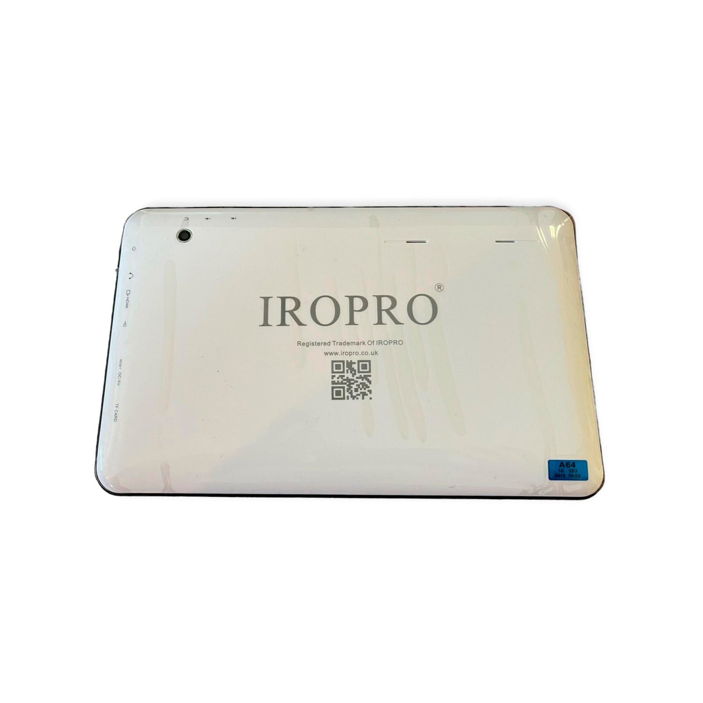 Tablet Iropro Quad Core A64 1GB 16GB Android 5.1.1 com teclado e capa