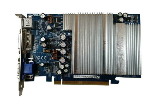 Placa Gráfica Asus Geforce 6600 Silencer DDR 256MB PCI-E DVI-D VGA