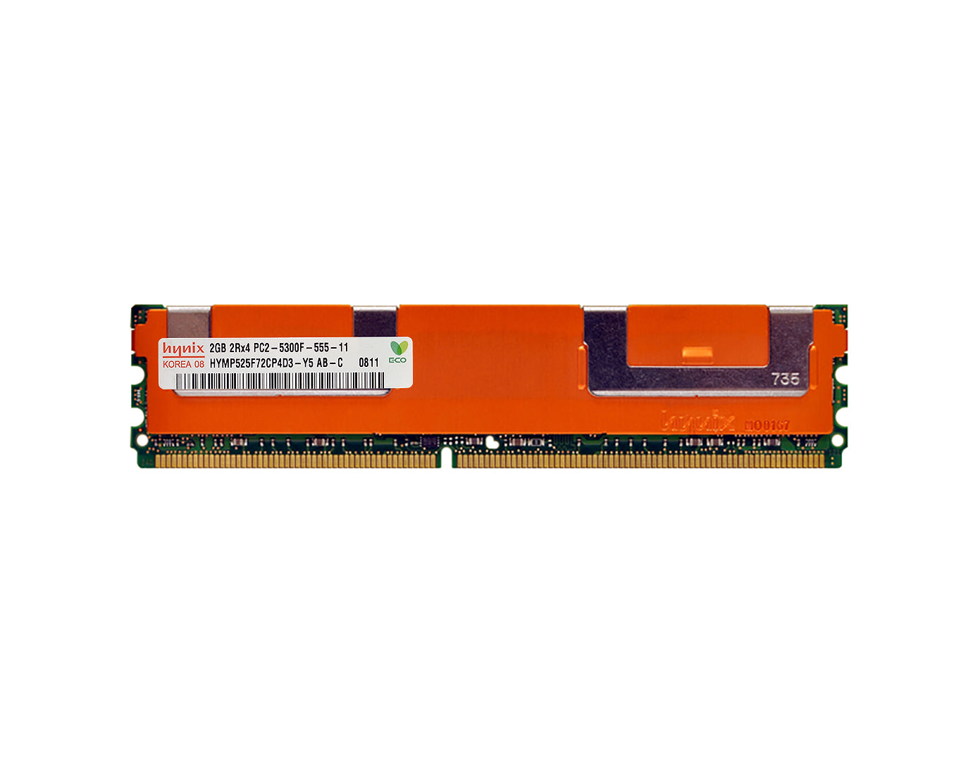 Memória Ram Hynix DDR2 2GB 2RX4 ECC 667MHZ HYMP525F72CP4D3 - Y5