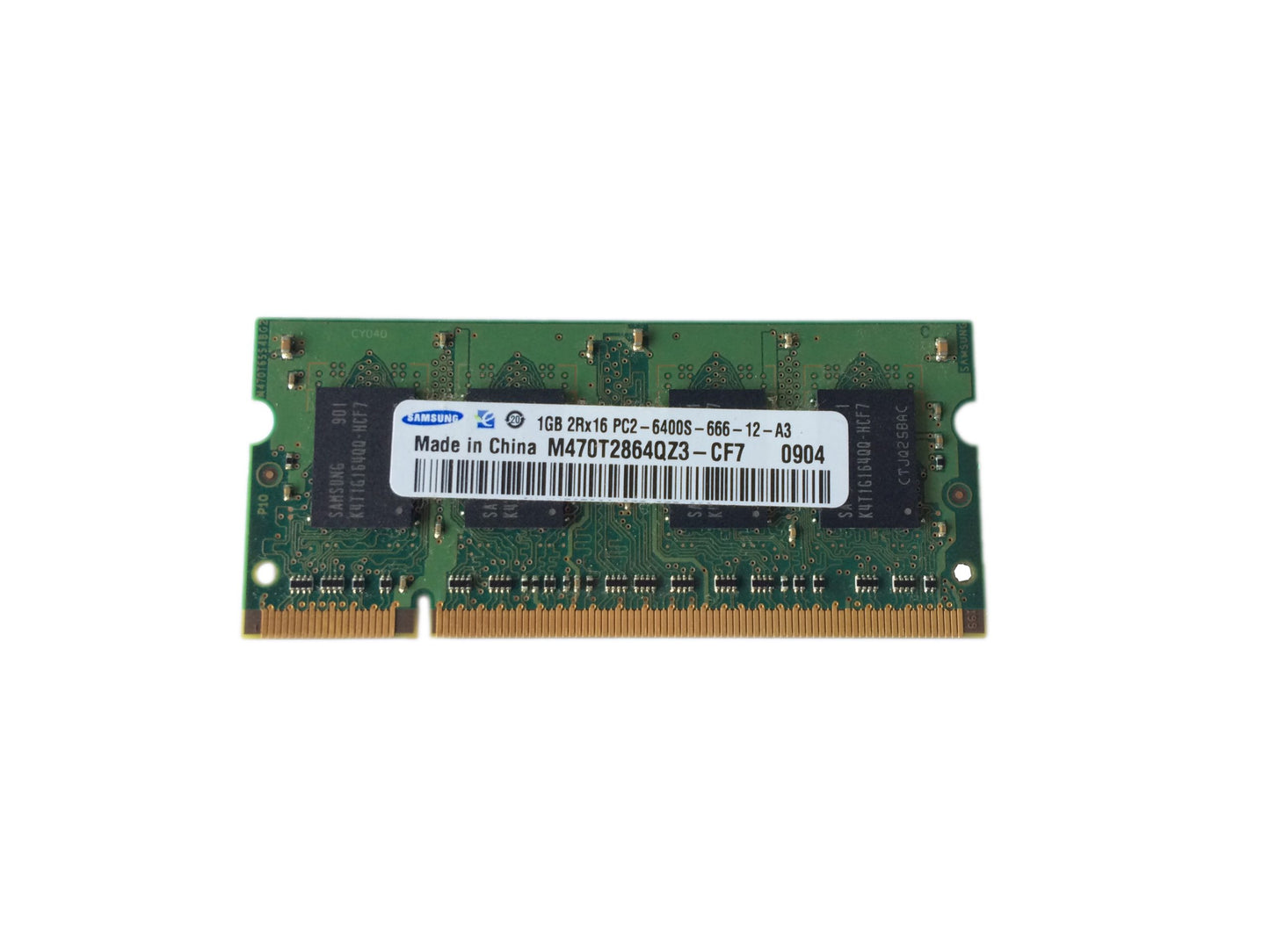 RAM SO-DIMM SAMSUNG DDR2 1 x 1GB M470T2864QZ3