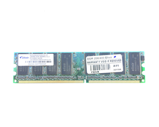 RAM DIMM Elixir 256Mb DDR256/400 M2U25664DS88C3G-5T