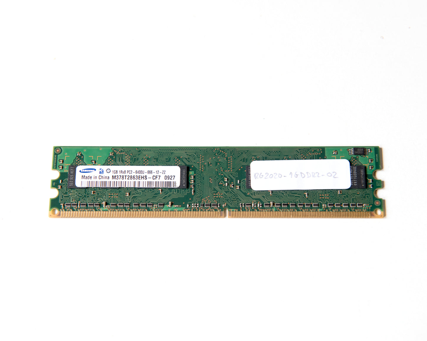 Memória Ram DIMM Samsung 1GB DDR2 800Mhz M378T2863EHS