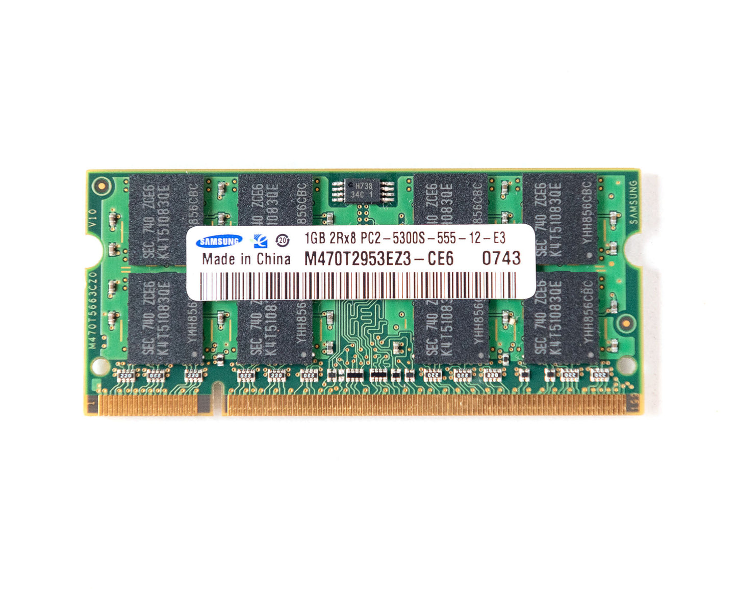Memória Ram SODIMM SAMSUNG DDR2 1GB 5300S M470T2953EZ3-CE6