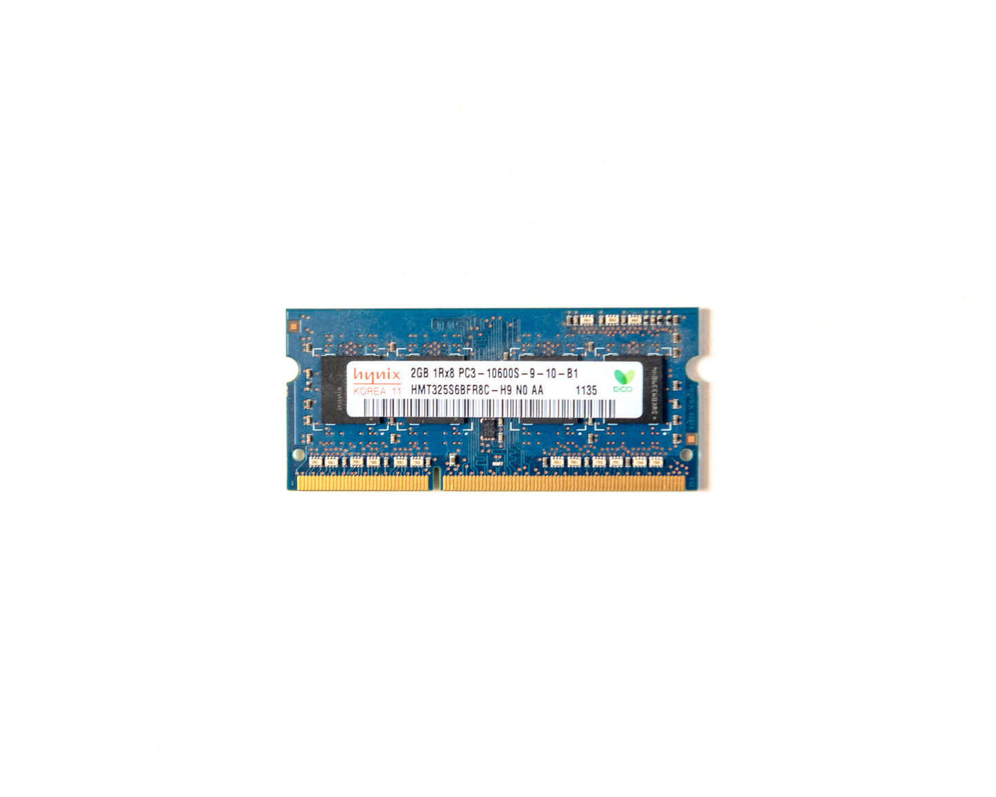 Memória Ram SO-DIMM Hynix 2GB DDR3 1333Mhz HMT325S6BFR8C - H9  N0 AA