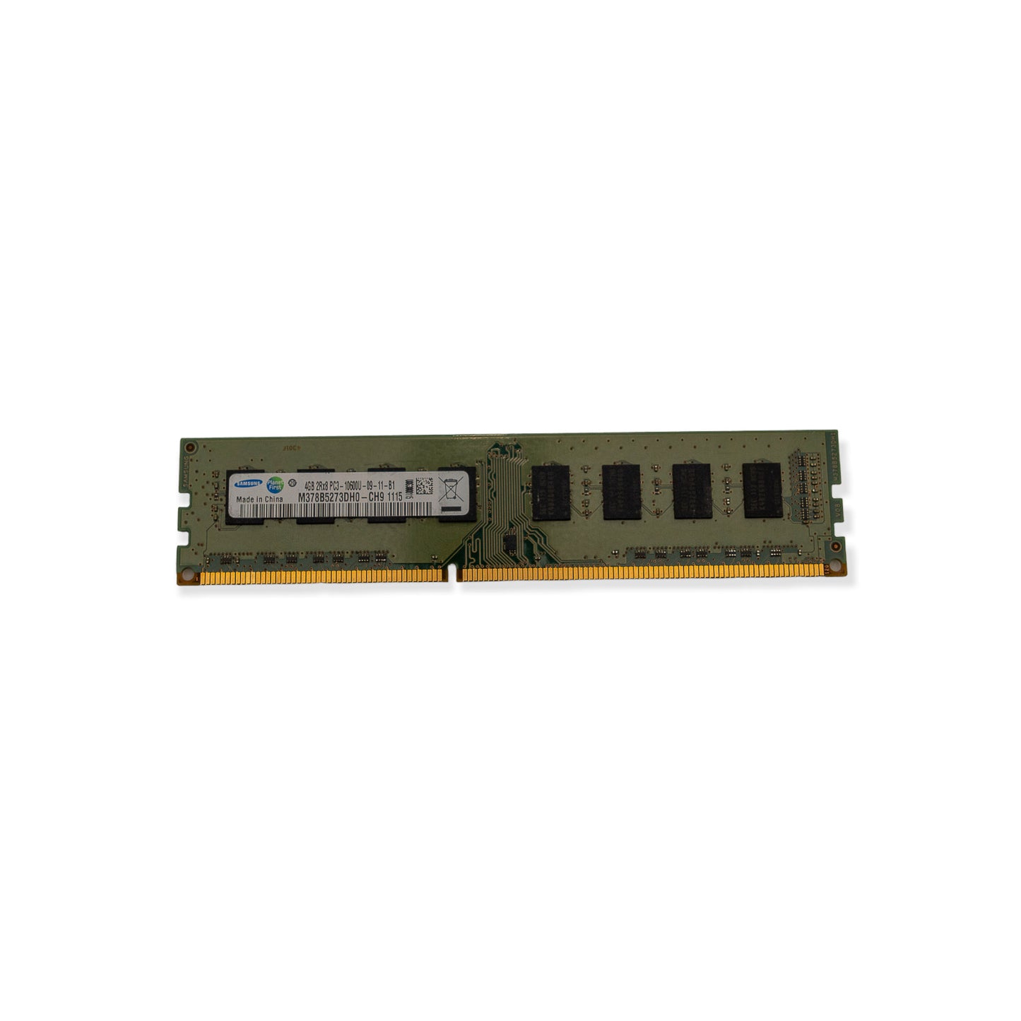Memória Ram DIMM Samsung DDR3 4GB 10600U M378B5273DH0-CH9