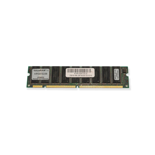 Memória Ram DIMM ValueRam DDR 256MB KVR133X72C2/256