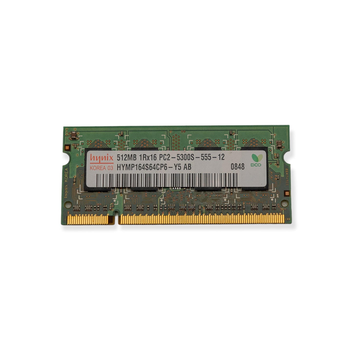 Memória Ram SODIMM DDR2 Hynix 512MB 5300S HYMP164S64CP6-Y5 AB