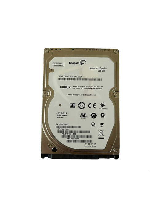 Disco Rígido Genérico HDD 2,5'' 250GB 5400RPM | Estado: Muito Bom