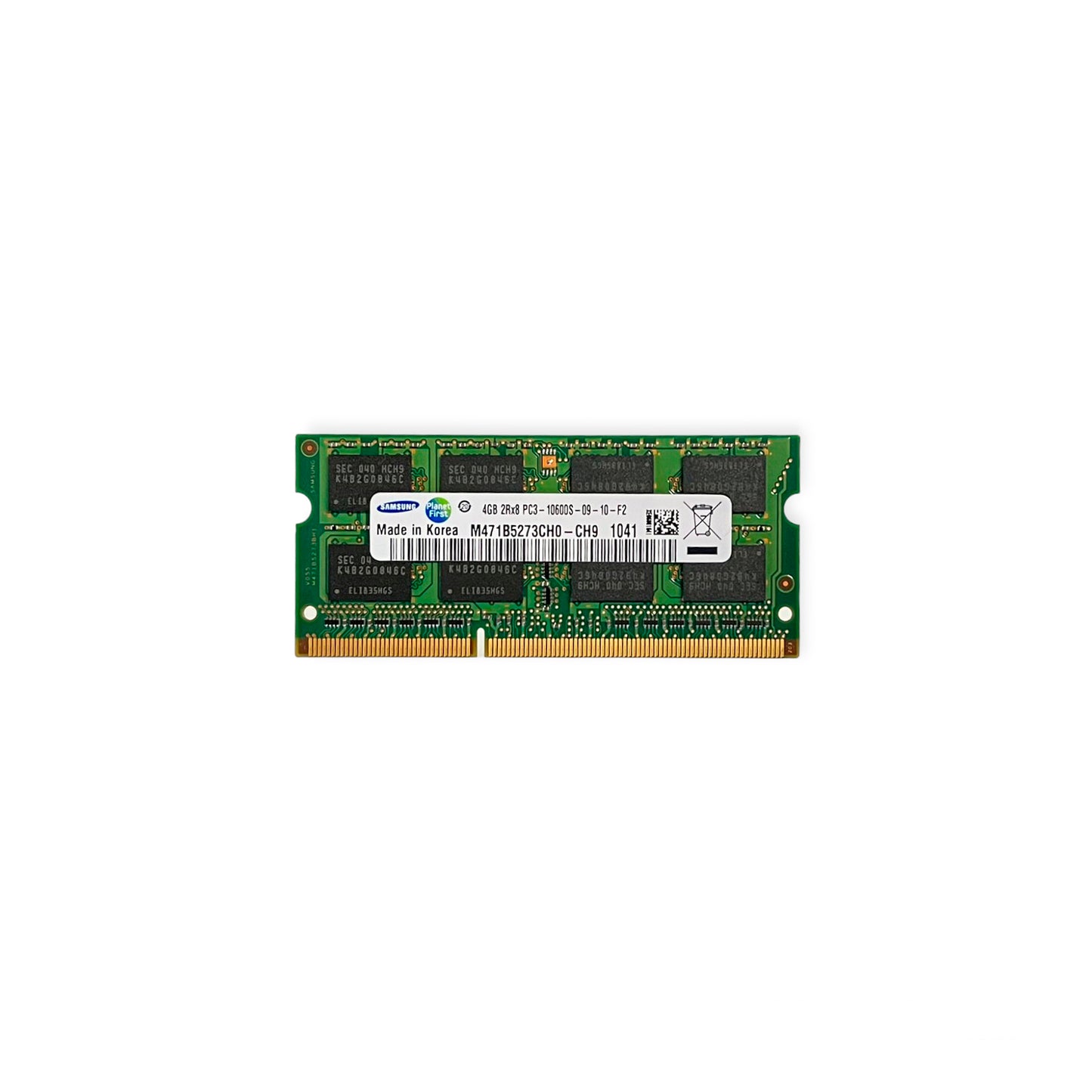 SODIMM Ram Memory Samsung DDR3 4GB 10600S M471B5273CH0-CH9