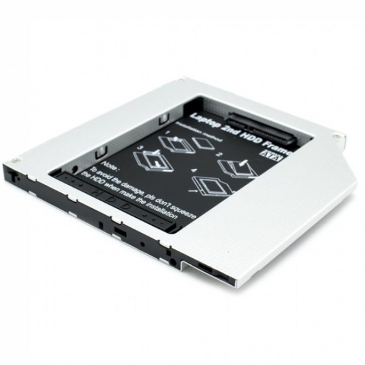 Caddy para HDD/SSD 2.5'' para Drive de Portátil de 9.5mm
