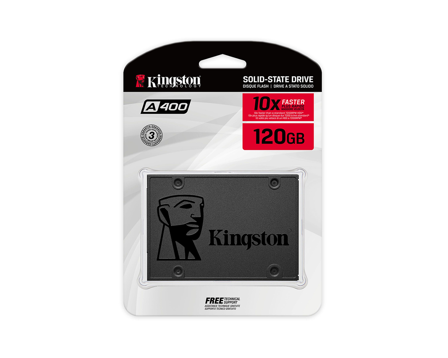 Disco SSD Kingston A400 120GB