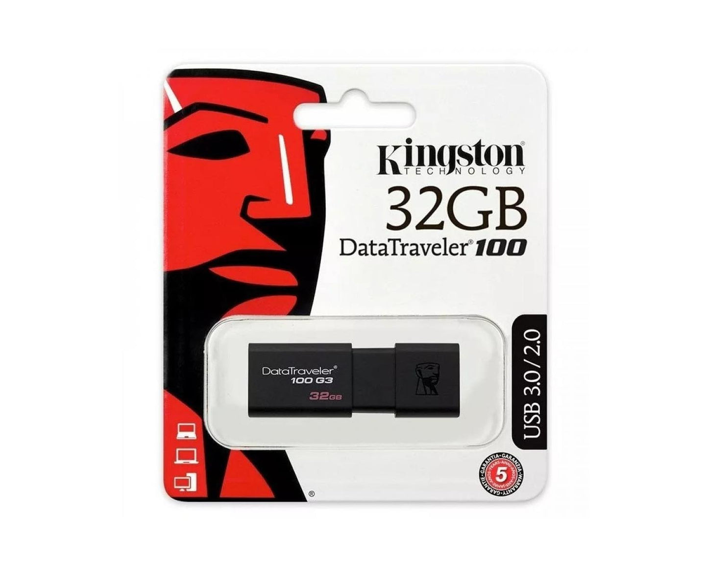 Kingston DataTraveller 100 G3 32GB USB 3.2