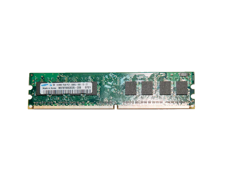 Samsung DDR2 512MB 667MHz DIMM RAM Memory M378T6553EZS-CE6